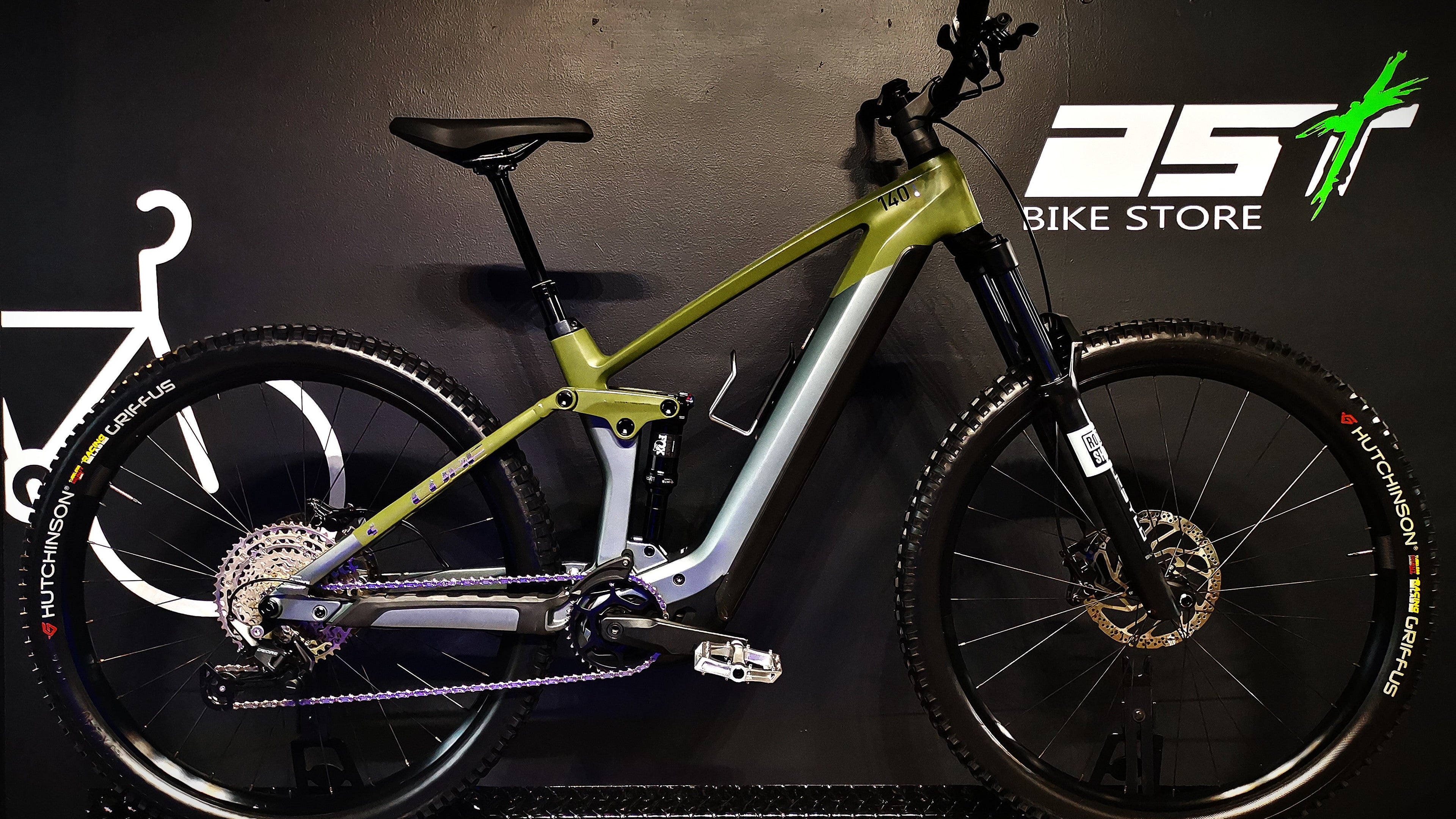 Cube HPC Estero Carbon 140T Green/silver DEMO